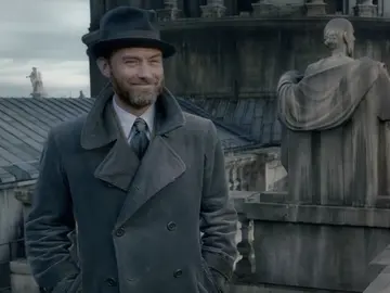 Dumbledore y Scamander en 'Animales Fantásticos 2' Dumbledore y Scamander en 'Animales Fantásticos 2'