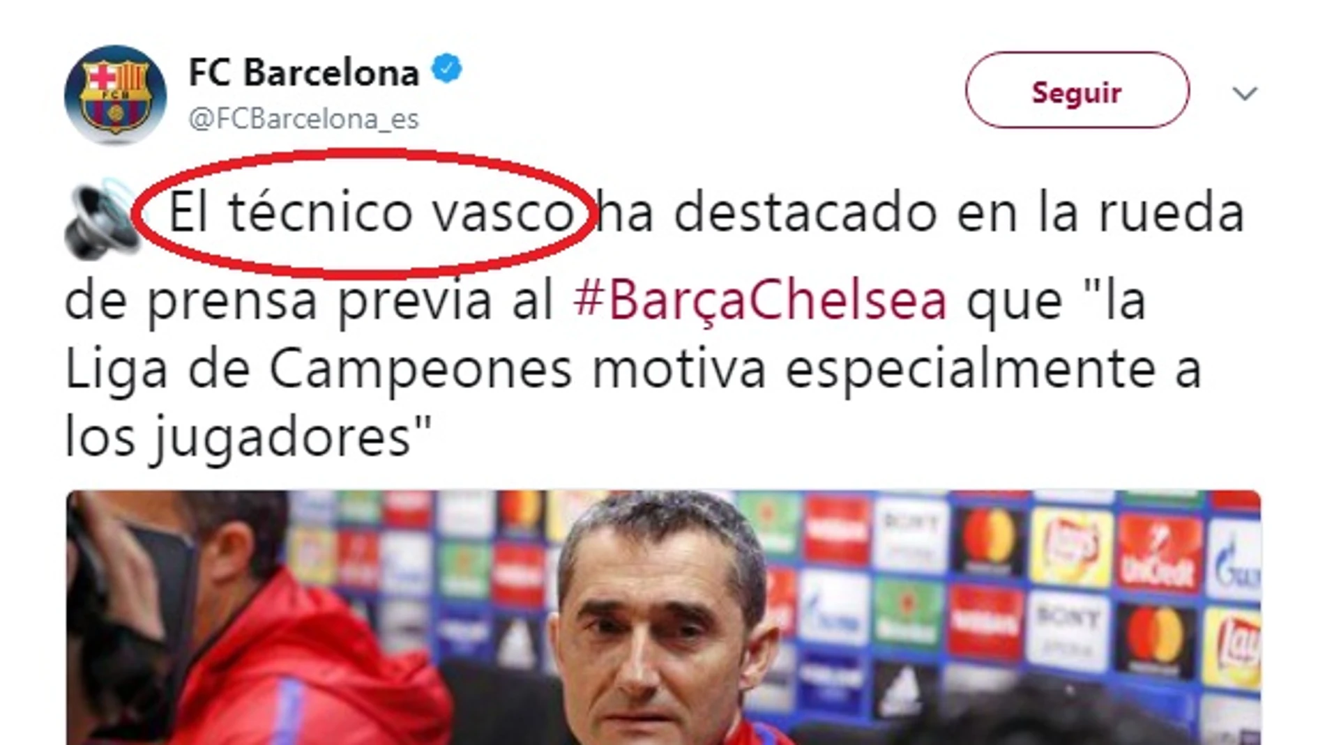 El error del Barça con Ernesto Valverde