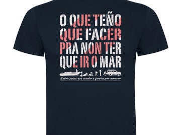 Camiseta 'Fariña' canción marino