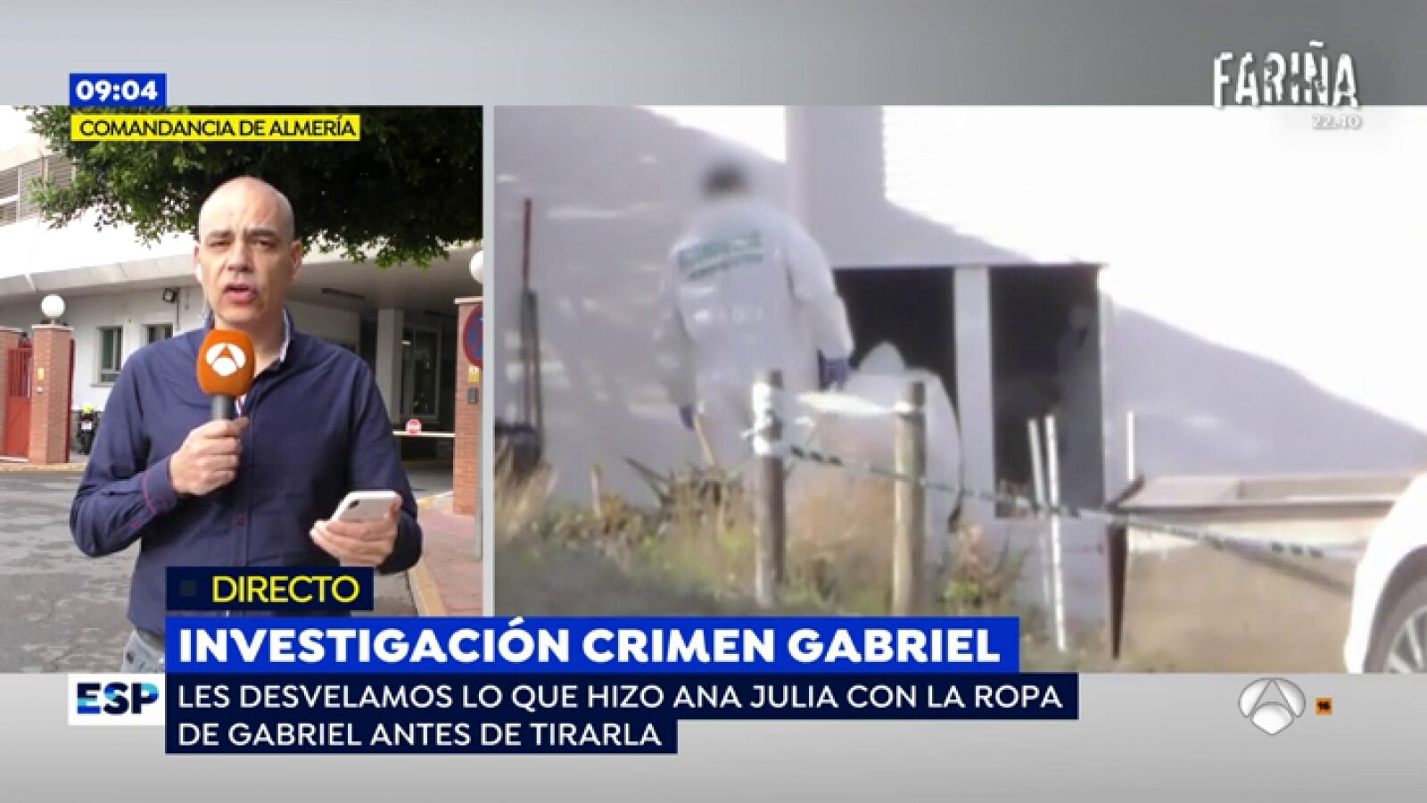 Un responsable de la investigación, a Nacho Abad: 