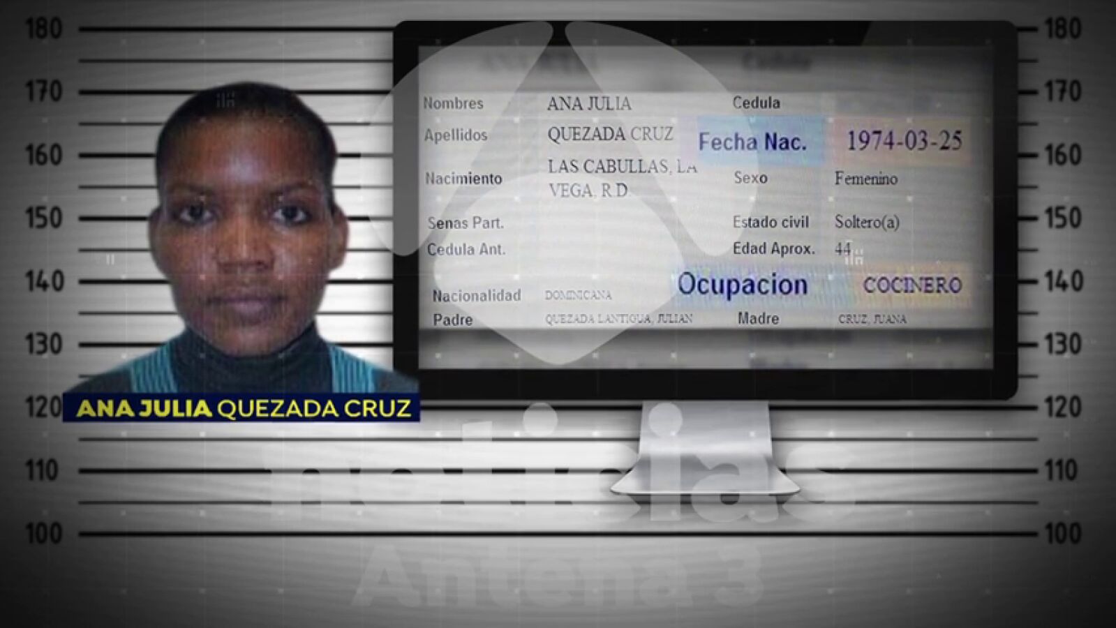 Ana Julia Quezada, la asesina confesa de Gabriel, tenía antecedentes policiales en su país