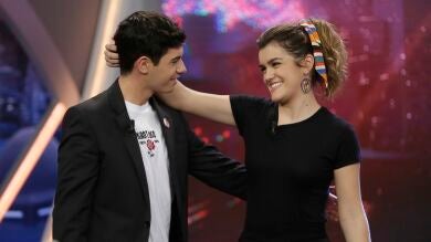 Amaia Romero y Alfred García, invitados del primer programa de 'La noche de Rober'