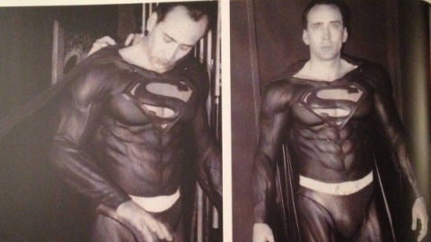 Nicolas Cage en las pruebas de vestuario