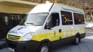Ambulancia de Transporte No urgente del Gobierno de Canarias. Paros de 3 horas el 14 de Marzo de 2018