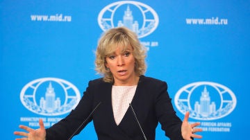 María Zajárova, portavoz del Ministerio de Asuntos Exteriores ruso