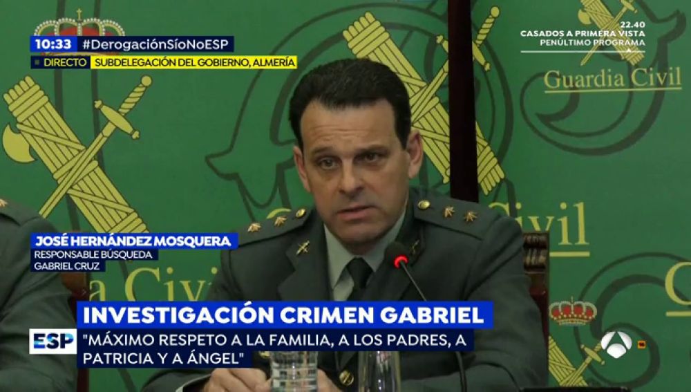 La Guardia Civil asegura que no hay terceras personas implicadas en la muerte de Gabriel: "Para nosotros la autoría es de Ana"