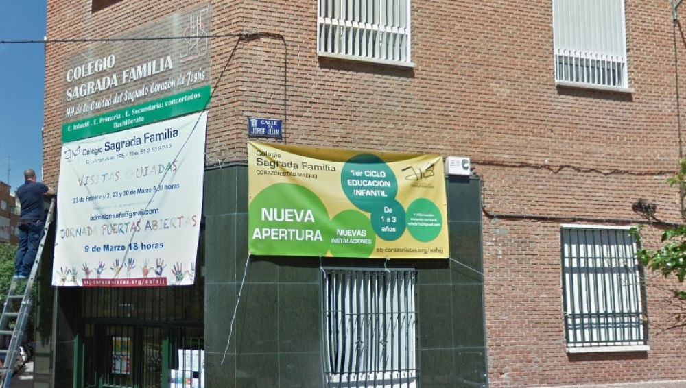 Colegio Sagrado Corazón de Jesús en el barrio de Salamanca