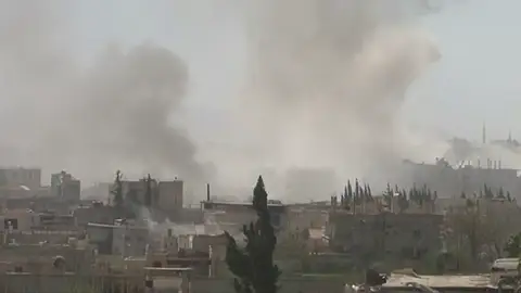 Continúa la evacuación de civiles de feudo opositor de Guta Oriental en Siria Continúa la evacuación de civiles de feudo opositor de Guta Oriental en Siria
