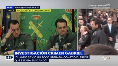 Las lágrimas de la Guardia Civil del operativo de búsqueda de Gabriel: 