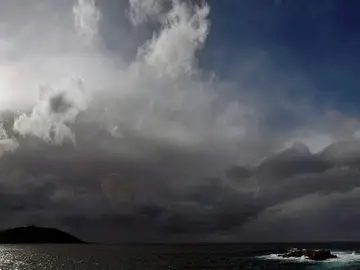 Imagen del cielo en A Coruña Imagen del cielo en A Coruña