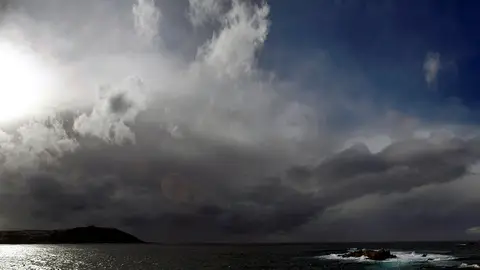 Imagen del cielo en A Coruña Imagen del cielo en A Coruña