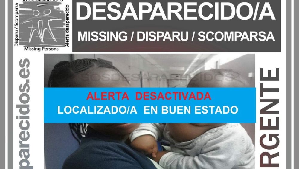 Encuentran a una madre y a su hijo de diez meses