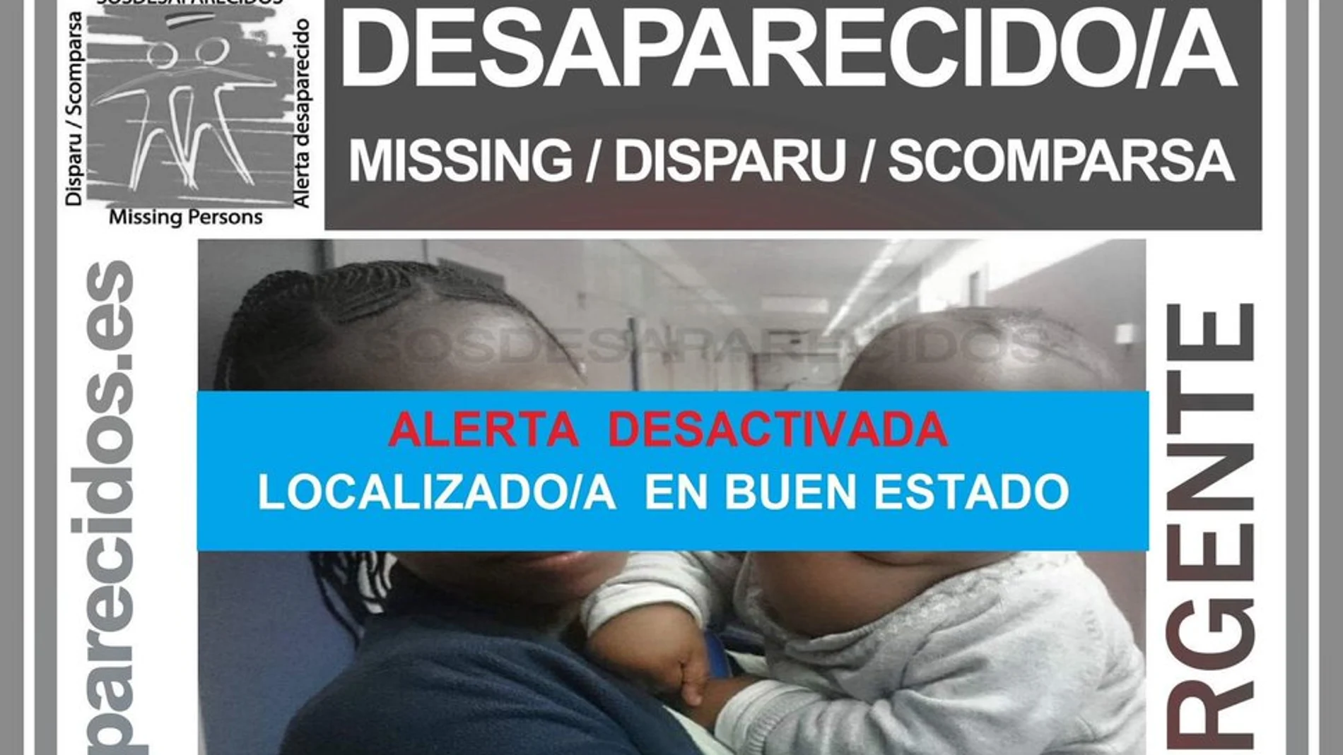 Encuentran a una madre y a su hijo de diez meses Encuentran a una madre y a su hijo de diez meses