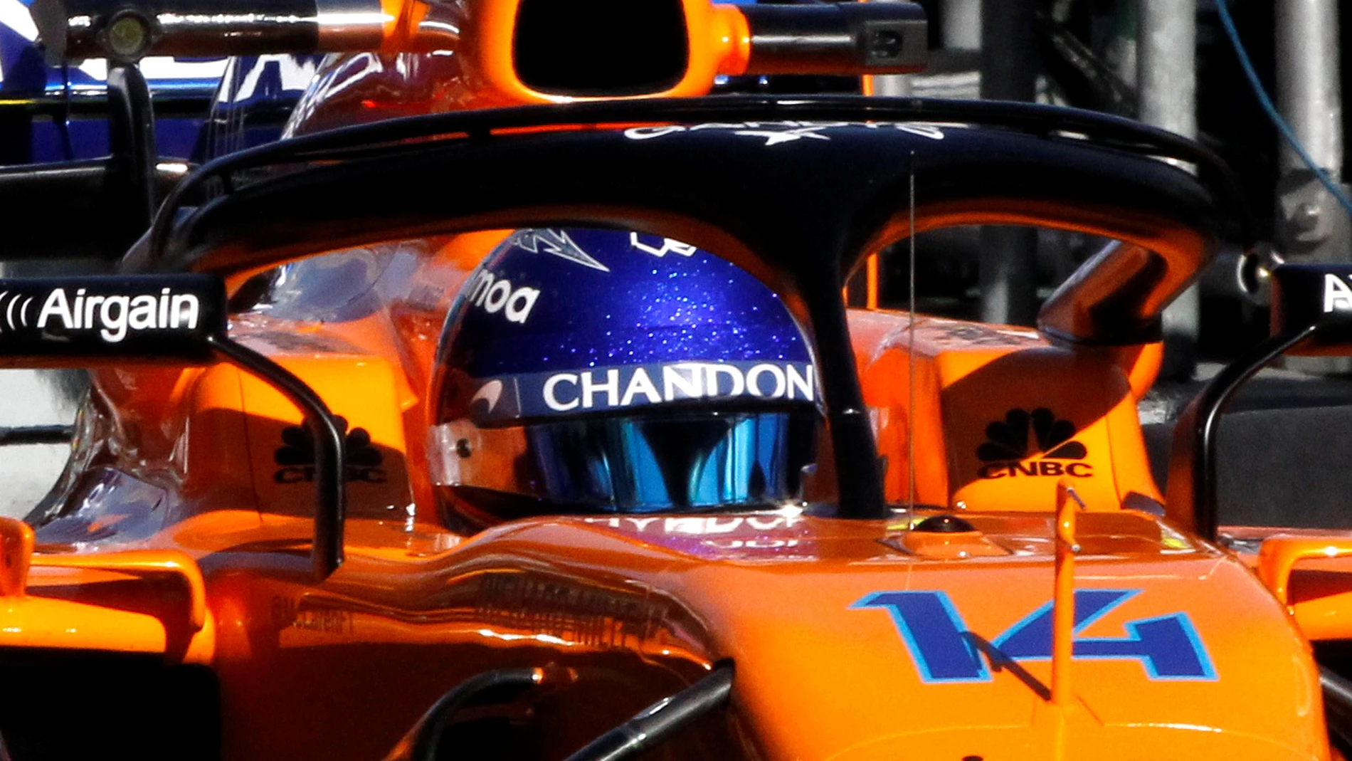 Fernando Alonso, en el McLaren MCL33