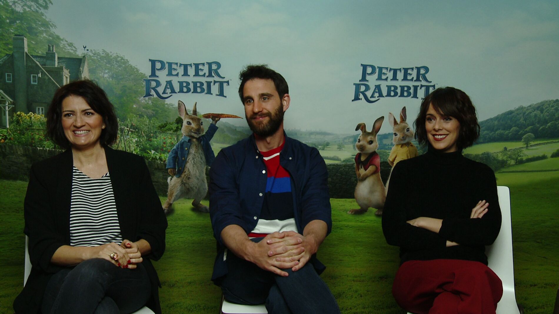 Silvia Abril, Dani Rovira y Belén Cuesta en 'Peter Rabbit'