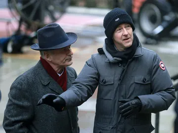 Edward Norton en el rodaje de 'Motherless Brooklyn' Edward Norton en el rodaje de 'Motherless Brooklyn'