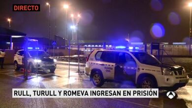 Turull, Rull y Romeva llegan a Estremera