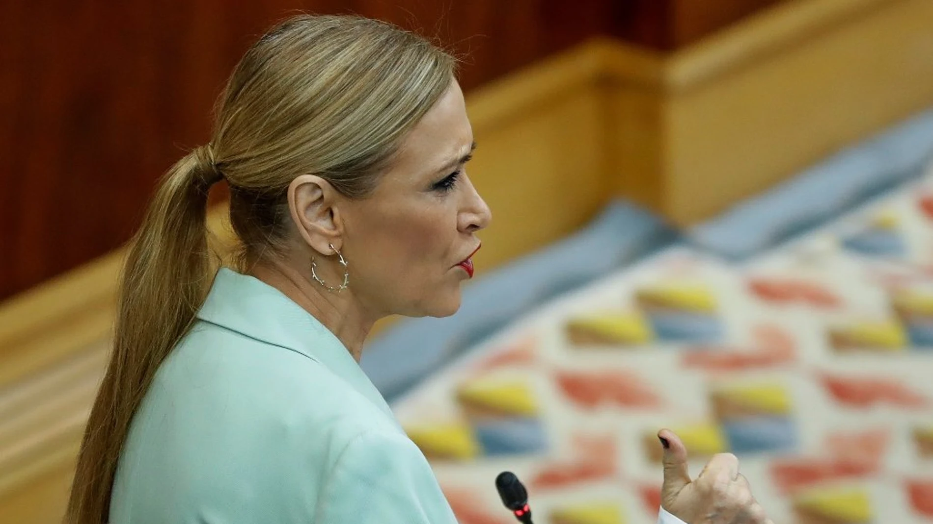 Cristina Cifuentes en la Asamblea de la Comunidad de Madrid Cristina Cifuentes en la Asamblea de la Comunidad de Madrid