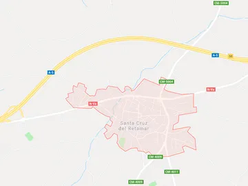 Mapa del lugar del accidente Mapa del lugar del accidente