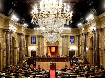 Inés Arrimadas en el Parlament de Cataluña Inés Arrimadas en el Parlament de Cataluña