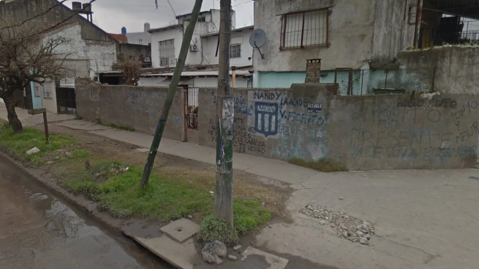 Lugar donde se produjo el tiroteo en Argentina Lugar donde se produjo el tiroteo en Argentina