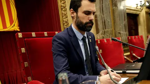 Roger Torrent, presidente del Parlament Roger Torrent, presidente del Parlament