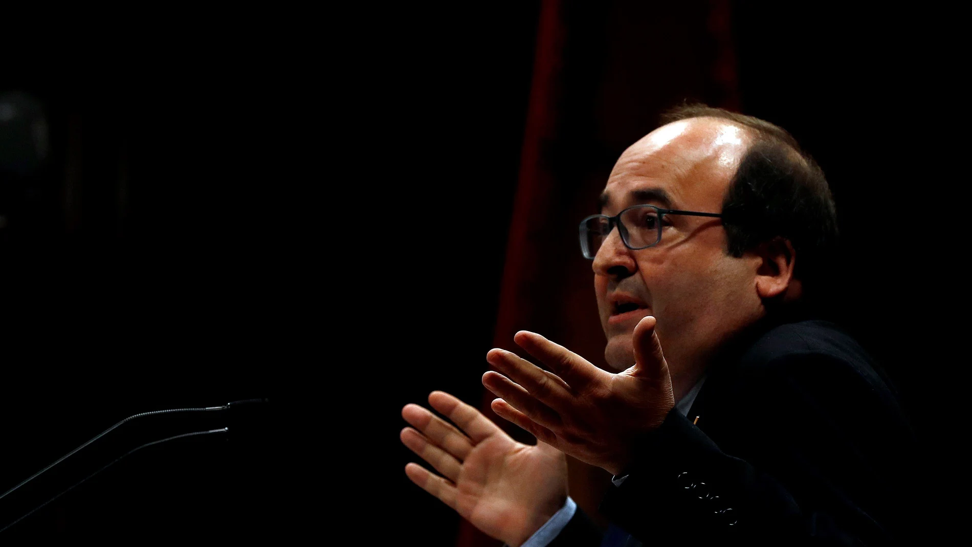 El líder del PSC, Miquel Iceta El líder del PSC, Miquel Iceta
