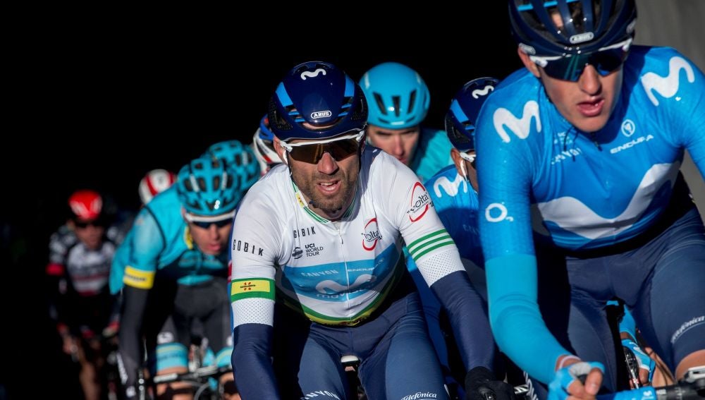 Valverde durante la Volta