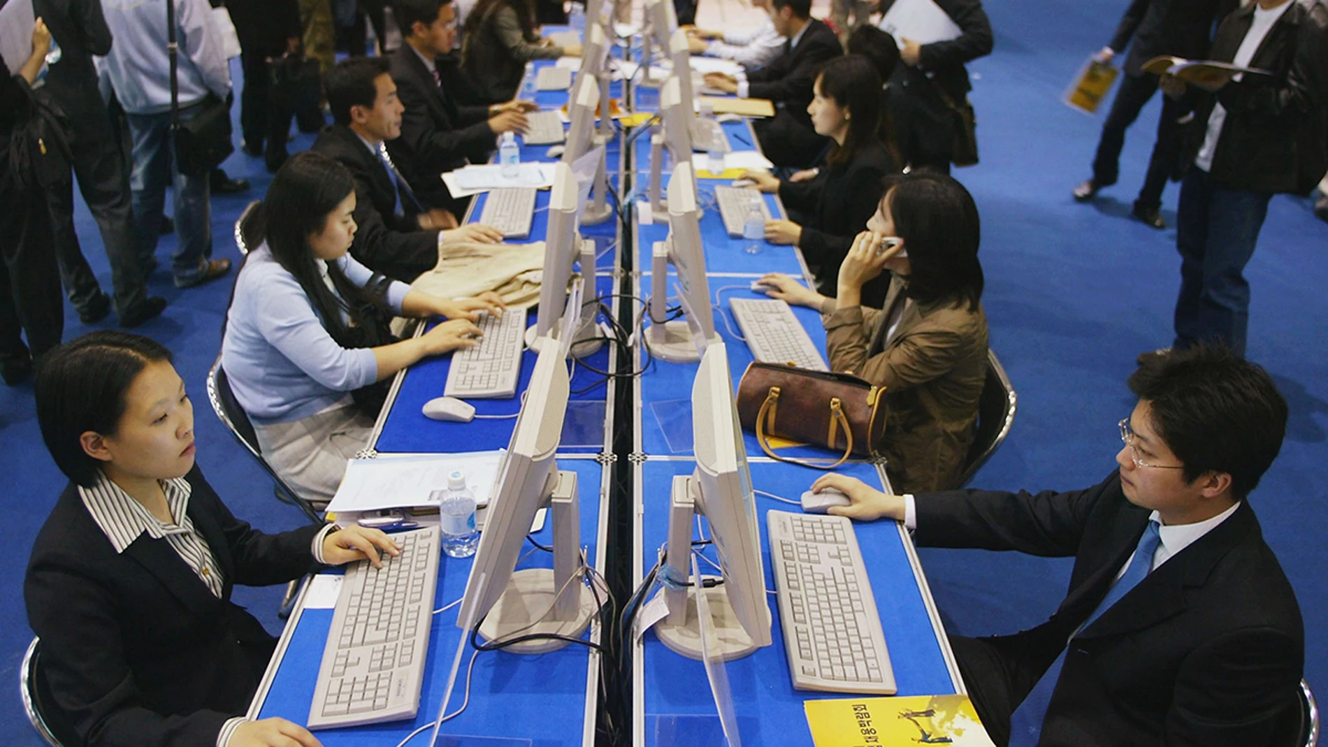 Trabajadores de Corea del Sur Trabajadores de Corea del Sur