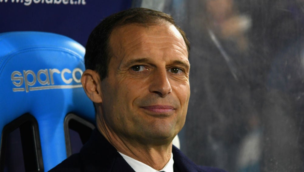 Allegri, en el banquillo