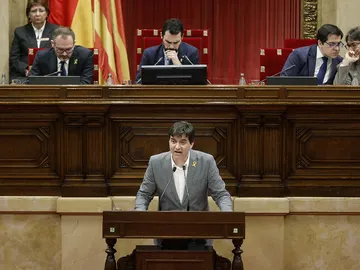 Sergi Sabrià en el Parlament Sergi Sabrià en el Parlament