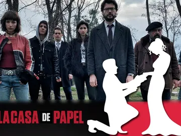 'La casa de papel' se cuela en las fotos de boda de una pareja brasileña 'La casa de papel' se cuela en las fotos de boda de una pareja brasileña