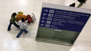 Imagen de archivo del aeropuerto de Bangkok