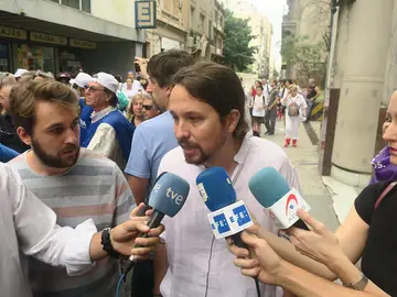 Pablo Iglesias en Argentina Pablo Iglesias en Argentina