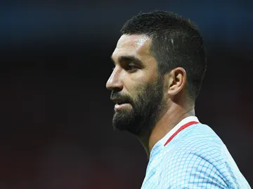 Arda Turan durante un encuentro Arda Turan durante un encuentro