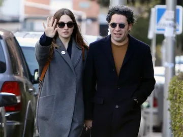 María Valverde y Gustavo Dudamel  María Valverde y Gustavo Dudamel