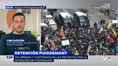 Toni Castejón, tras las protestas en Barcelona: 