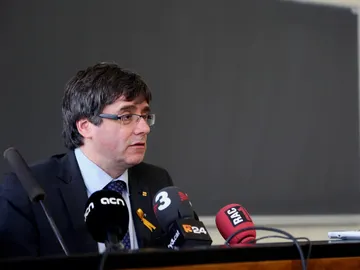 El expresidente catalán Carles Puigdemont El expresidente catalán Carles Puigdemont