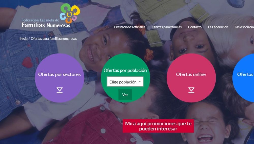 Aplicación familias numerosas