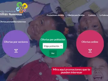 Aplicación familias numerosas Aplicación familias numerosas