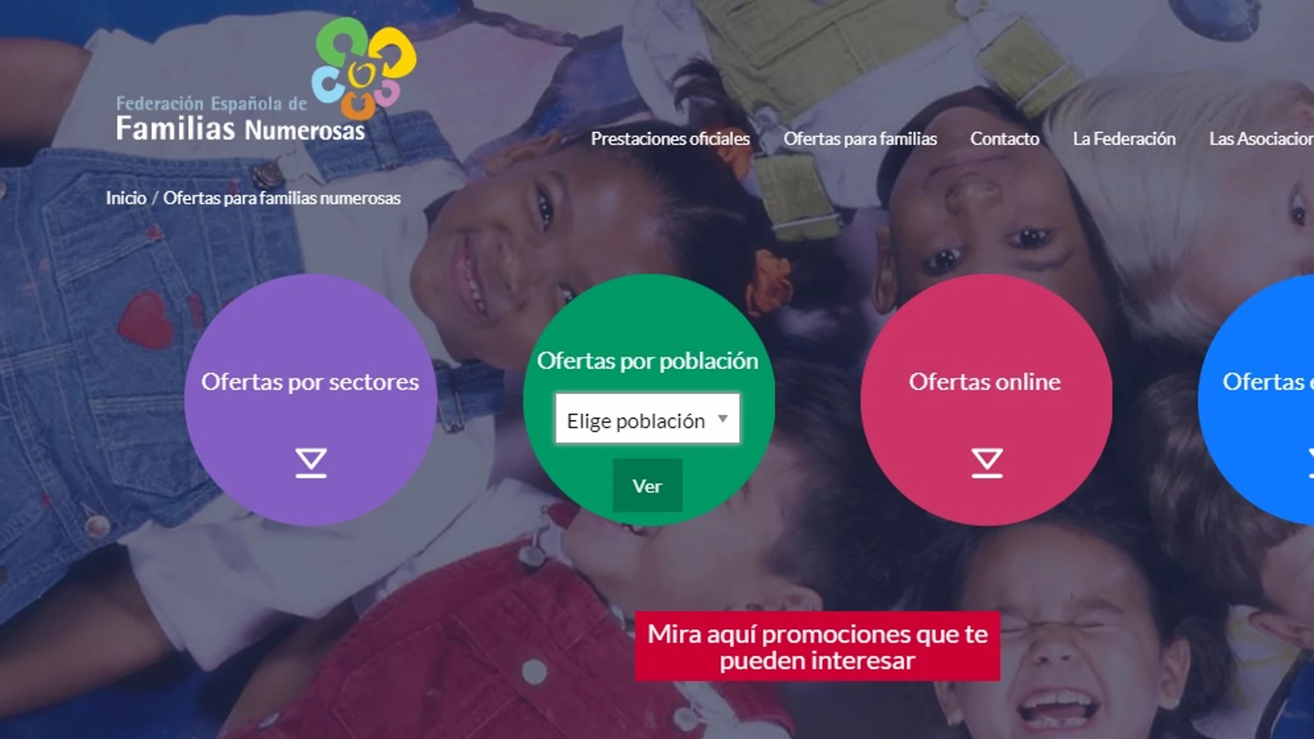 Aplicación familias numerosas Aplicación familias numerosas