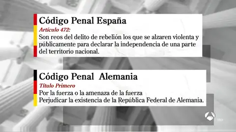 La alta traición puede llegar a castigarse con cadena perpetua en Alemania aunque todo apunta a que Carles Puigdemont será extraditado La alta traición puede llegar a castigarse con cadena perpetua en Alemania aunque todo apunta a que Carles Puigdemont será extraditado