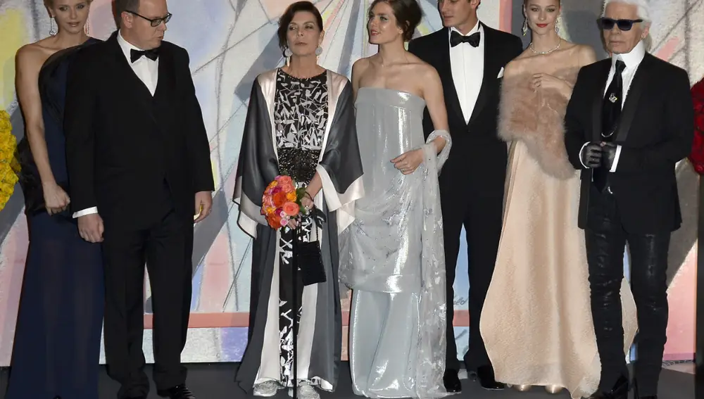 Karla Lagerfeld en la gala de 2014