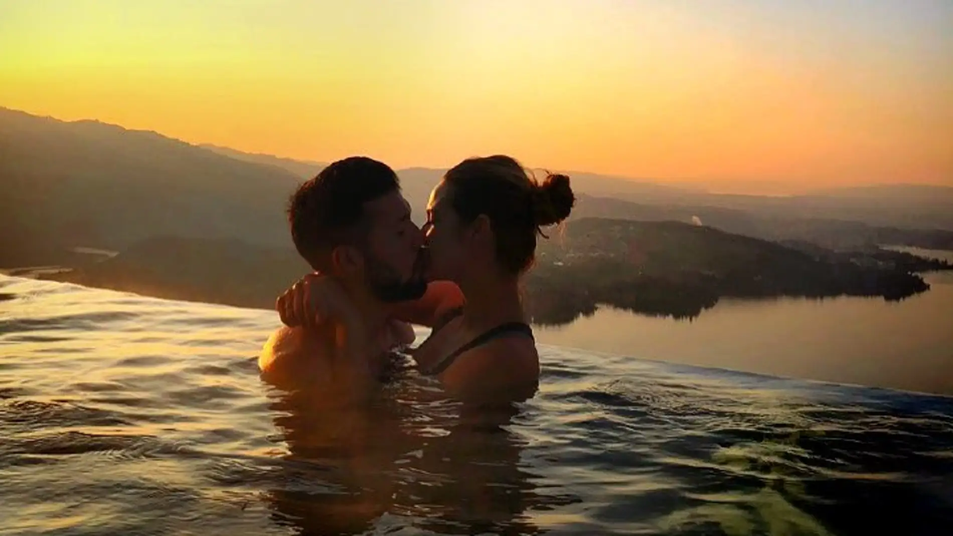 Tamara Gorro y Ezequiel Garay