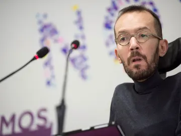 El portavoz de Podemos Pablo Echenique El portavoz de Podemos Pablo Echenique