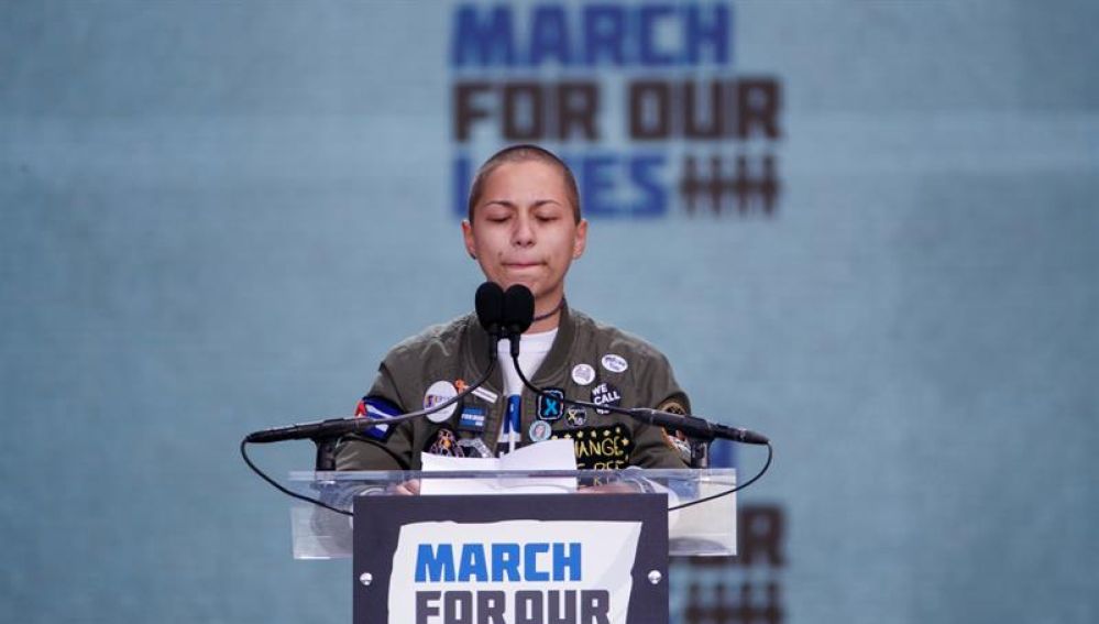 Emma González, sobreviviente del ataque a la escuela Florida Park