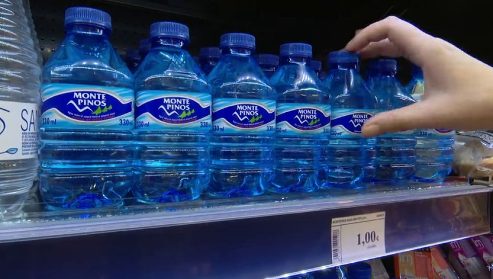  El precio máximo de las botellas de Agua serán de un euro