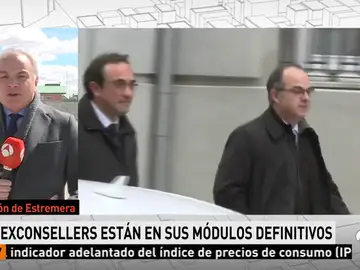 Los exconsellers están en su módulos definitivos Los exconsellers están en su módulos definitivos