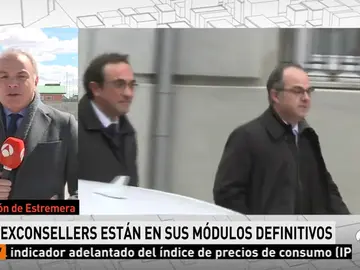 Los exconsellers están en su módulos definitivos Los exconsellers están en su módulos definitivos