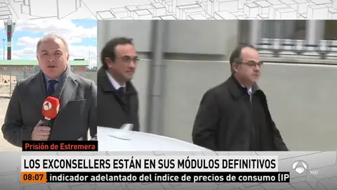 Los exconsellers están en su módulos definitivos Los exconsellers están en su módulos definitivos